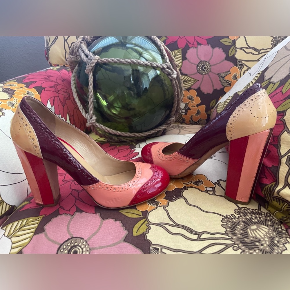 Vintage Miu miu patent oxford pumps size 37 (6.5)